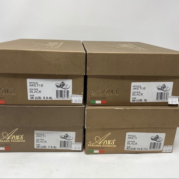 Azura by Spring Step Aketi Platform Wedge sandal black - Picture 7 of 7